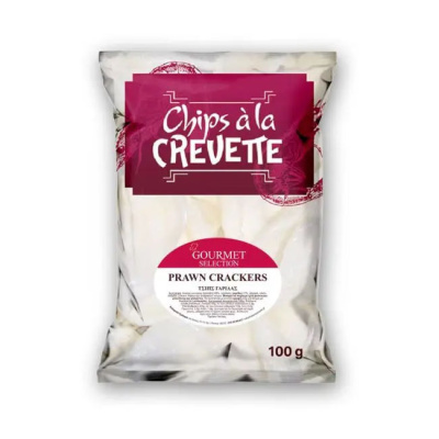 GOURMET SELECTION CHIPS A LA CREVETTE PRAWN CRACKERS 100gr