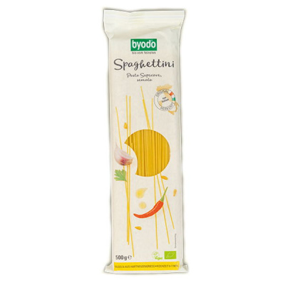 BYODO SEMOLINA SPAGHETTINI 500gr bio