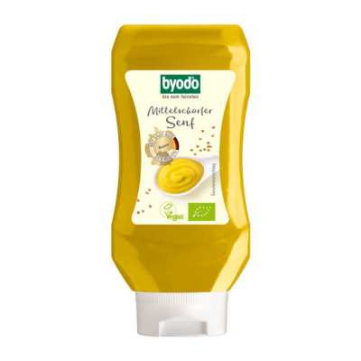 BYODO MEDIUM MUSTARD SQUEEZE 300ml bio