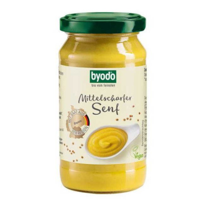 BYODO MEDIUM MUSTARD 200ml bio