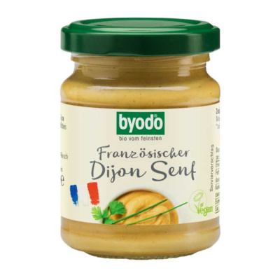 BYODO FRENCH HOT DIJON MUSTARD 125ml bio