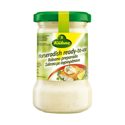 KUHNE HORSERADISH SAUCE 140gr