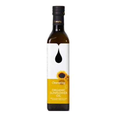 CLEARSPRING ORGANIC SUNFLOWER OIL 500ml bio