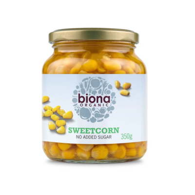 BIONA SWEET CORN 350gr bio