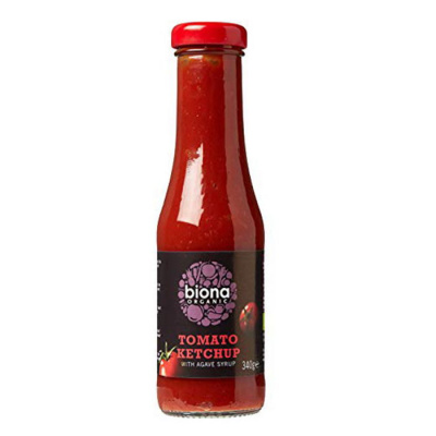 BIONA TOMATO KETCHUP WITH AGAVE SURUP 340gr bio