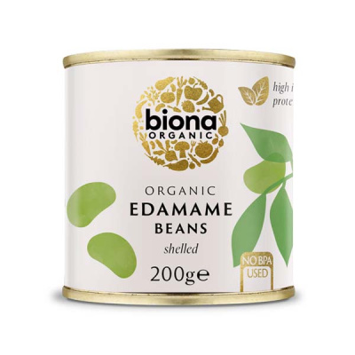 BIONA EDAMAME BEANS IN BRINE 200gr bio