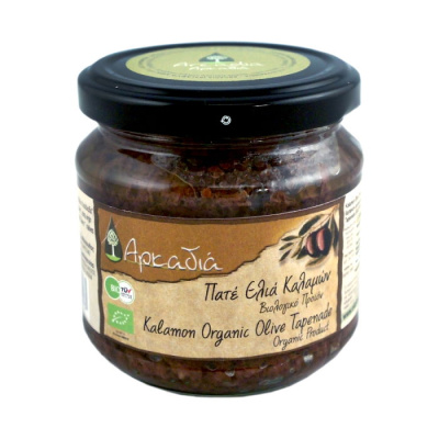 ARCADIA KALAMATA OLIVE TAPENADE 190gr bio