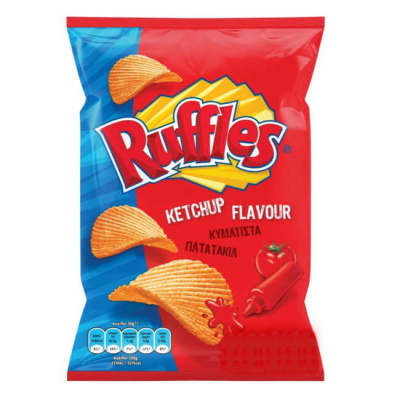 TASTY RUFFLES KETCHUP 95gr