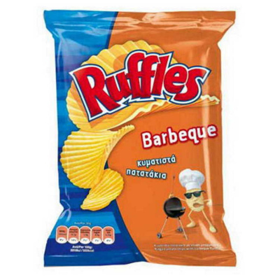 TASTY RUFFLES BBQ 400gr