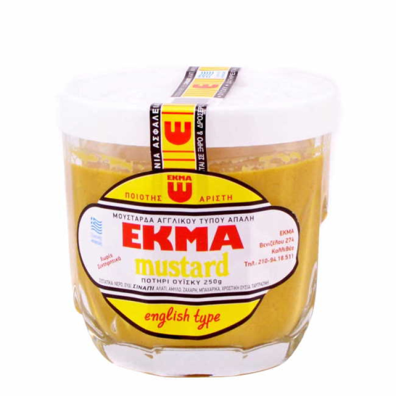 EKMA ENGLISH STYLE MILD MUSTARD 250gr