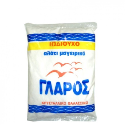 GLAROS SEA SALT FOR COOKING WITH IODINE 1kg