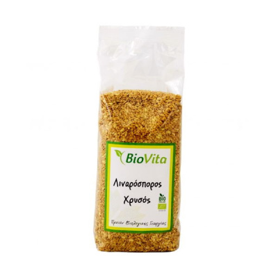 BIOVITA GOLD FLAXSEEDS 500gr bio