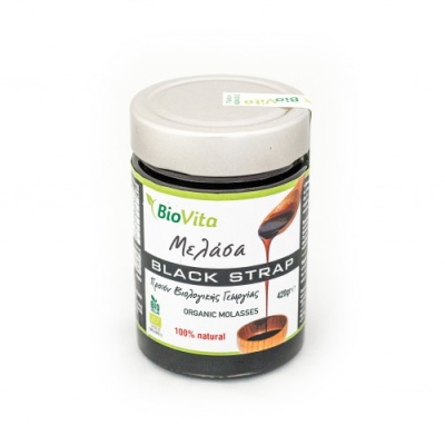 BIOVITA ORGANIC MOLASSES BLACK STRAP 420gr bio