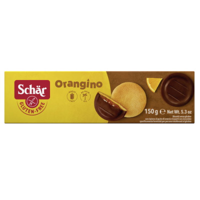 SCHAR GLUTEN FREE ORANGINO BISCUITS 150gr