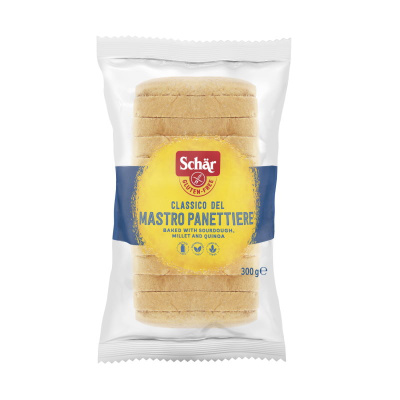 SCHAR GLUTEN FREE CLASSIC WHITE BREAD IN SLICES 300gr