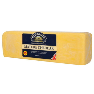 LYE CROSS FARM WHITE CHEDDAR ~300gr