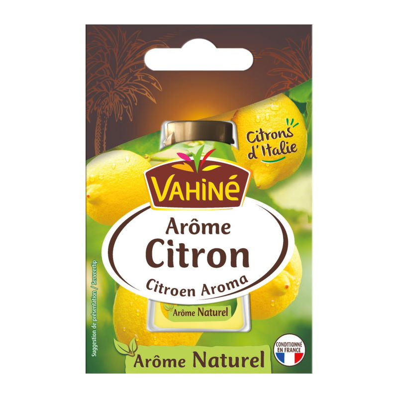 VAHINE NATURAL LEMON FLAVORING 20ml