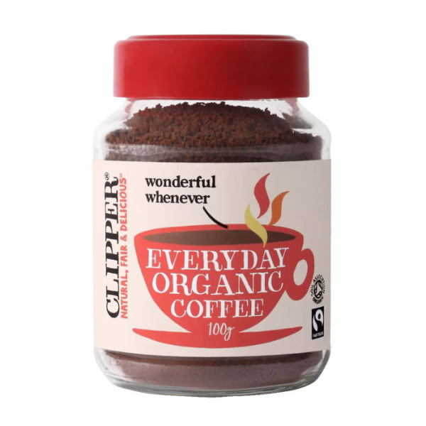 CLIPPER EVERYDAY ORGANIC INSTANT COFFEE 100gr bio
