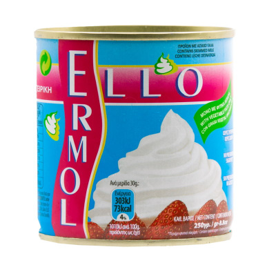 ERMOL ELLO WHIPPED CREME 250gr