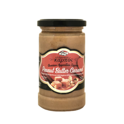 GREEKNUT PEANUT BUTTER WITH CARAMEL 300gr