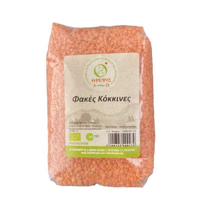 THREPSIS RED LENTILS 500gr bio