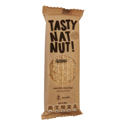 TASTY NATNUT SESAME BAR WITH HONEY 71gr