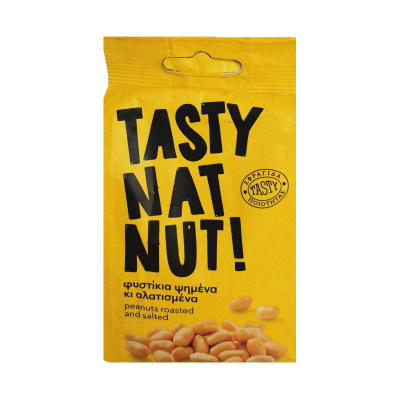 TASTY NATNUT PEANUTS ROASTED AND SALTED 101gr