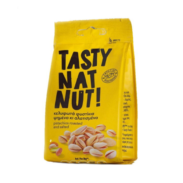 TASTY NATNUT PISTACHIOS ROASTED AND SALTED 85gr