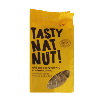 TASTY NATNUT SUNFLOWER SEEDS ROASTED AND SALTED 71gr