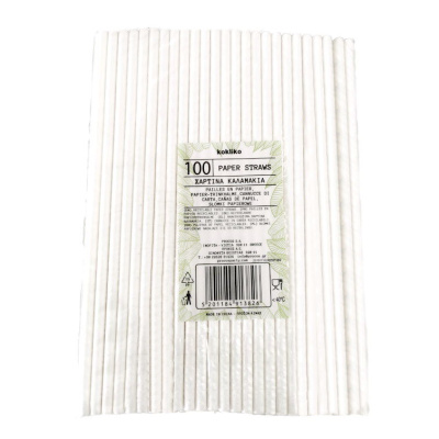 KOKLIKO PAPER STRAWS 100pcs