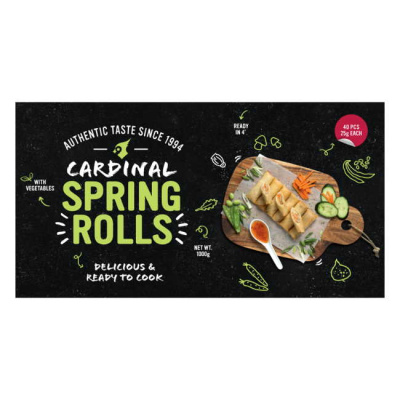 CARDINAL SPRING ROLLS PASTRY 40pcs 1kg