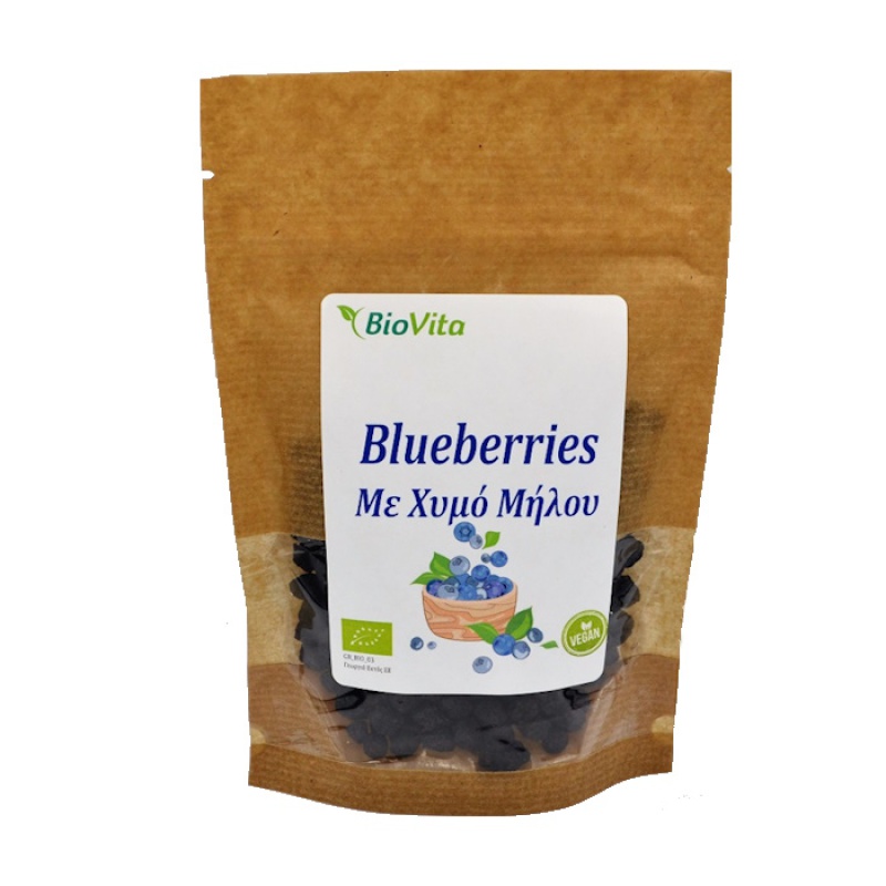 BIOVITA Blueberries Οσμωτικής Αποξήρανσης 100gr bio