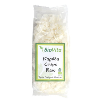 BIOVITA RAW COCONUT CHIPS 130gr bio