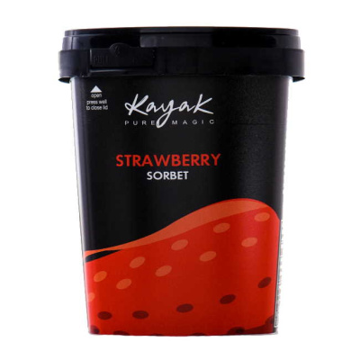 KAYAK STRAWBERRY SORBET 500ml