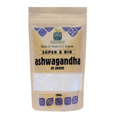 GREENBAY ASHWAGANDHA POWDER 150gr bio