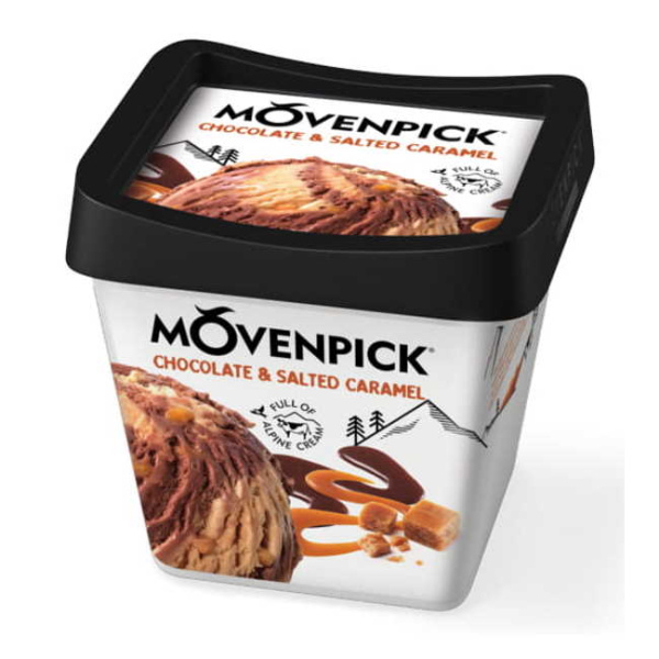 MOVENPICK Παγωτό Chocolate & Salted Caramel 500ml