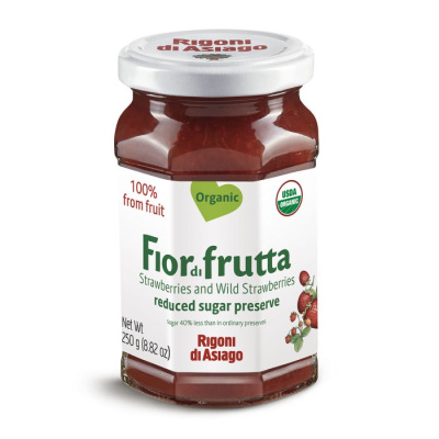 RIGONI DI ASIAGO FIORDIFRUTTA STRAWBERRY JAM 250gr bio