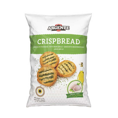 ARGENTE CRISPBREAD GARLIC AND PARSLEY 150gr