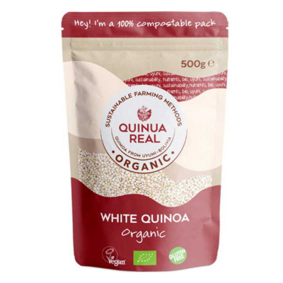 QUINOA REAL Άσπρη Κινόα 500gr bio