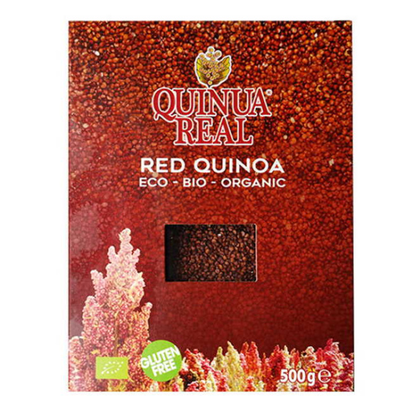 QUINOA REAL Κόκκινη Κινόα 500gr bio
