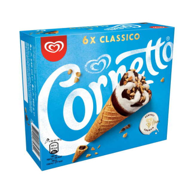 ALGIDA CORNETTO CLASSICO 6pcs 540ml