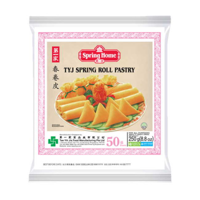 SPRING HOME SPRING ROLLS PASTRY 50pcs 250gr