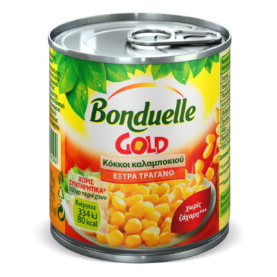 BONDUELLE GOLD CRUNCHY SWEET CORN 170gr