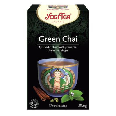 YOGI TEA GREEN CHAI 17pcs 30.6gr bio