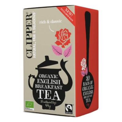 CLIPPER ENGLISH BREAKFAST TEA 20pcs 44gr bio