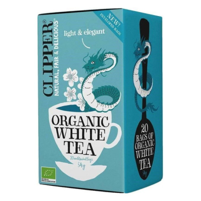 CLIPPER WHITE TEA 20pcs 34gr bio