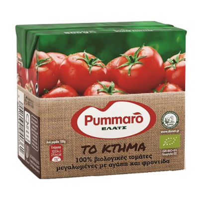 PUMMARO TOMATO JUICE WITH ORGANIC TOMATOES 500gr bio