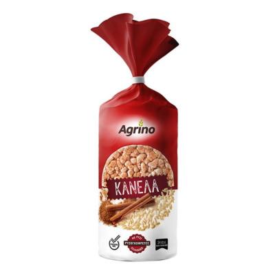 AGRINO CINNAMON RICE CAKES 14pcs 115gr