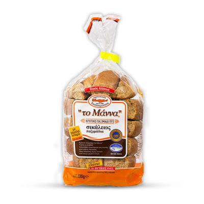 TO MANNA RYE RUSKS FROM CRETE 600gr