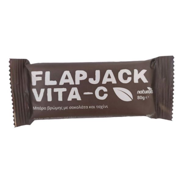 FLAPJACK Vit-C Μπάρα Βρώμης με Σοκολάτα & Ταχίνι 80gr